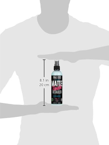 Muc-Off Detallador para Acabado Mate 250 ml, Protector en Espray para y Motocicletas