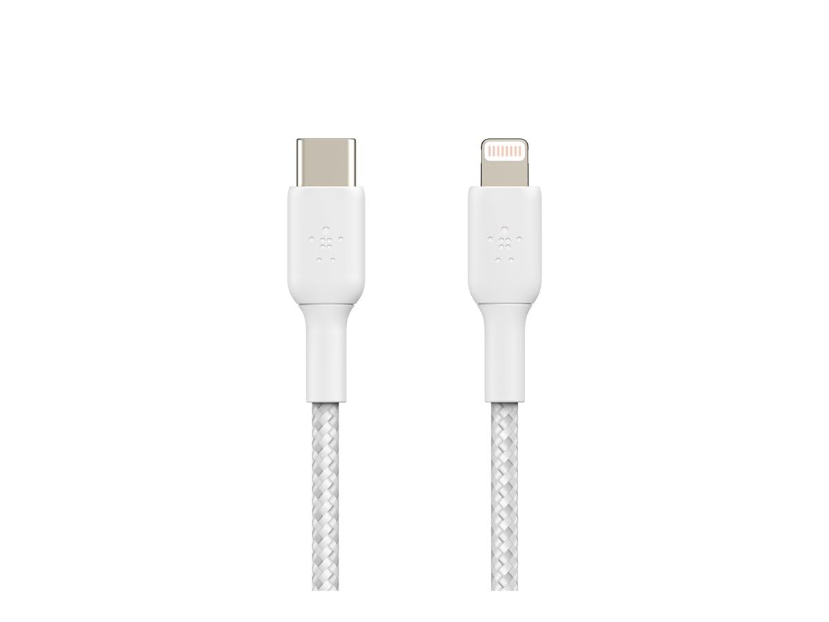 Belkin BoostCharge Cable USB-C a Lightning Trenzado 2 m MFi