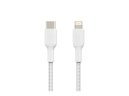 Belkin BoostCharge Cable USB-C a Lightning Trenzado 2 m MFi