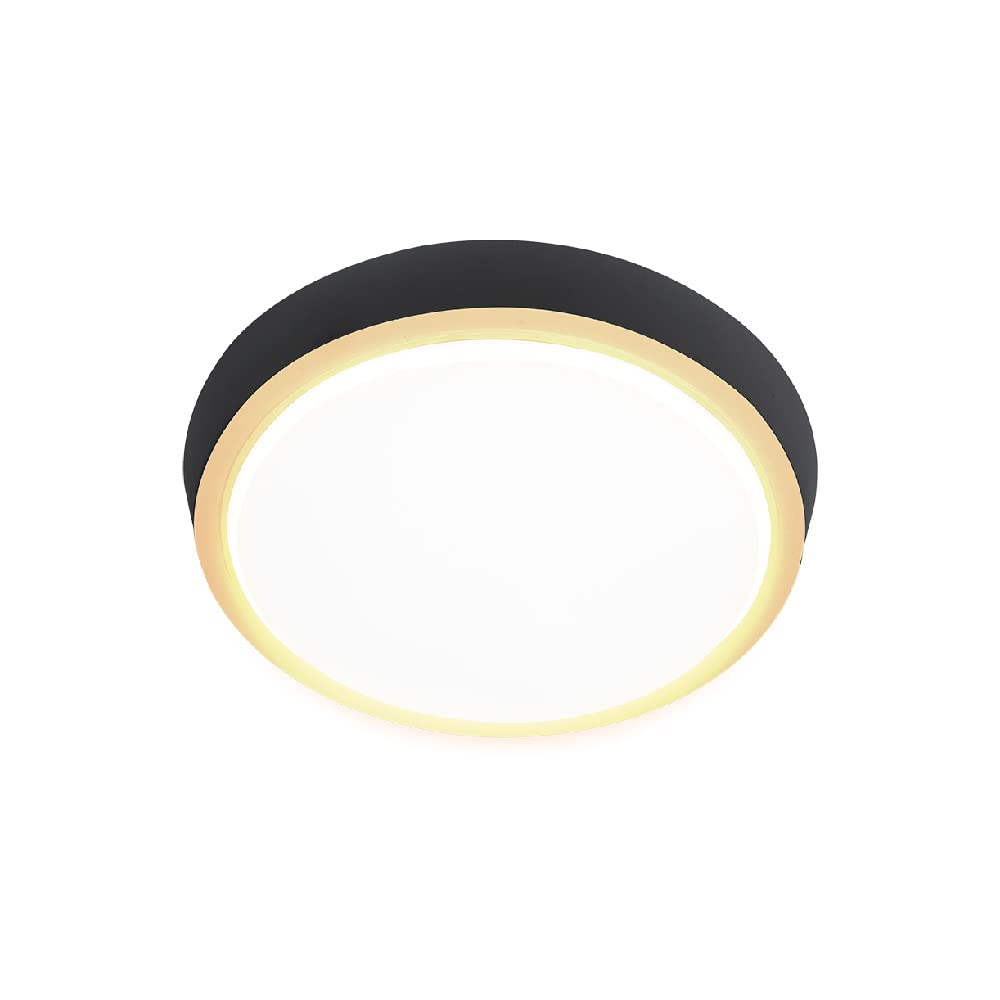 Tecnolite Lámpara Plafón LED de Sobreponer 10 W, Luz Suave Cálida, Interiores, No atenuable, LED integrado