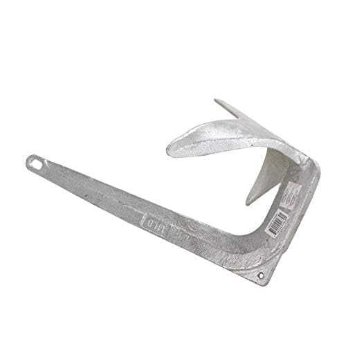 SEACHOICE Anclaje de Garra – Acero galvanizado en Caliente – para Uso en Variedad de Camas Marinas – Múltiples tamaños