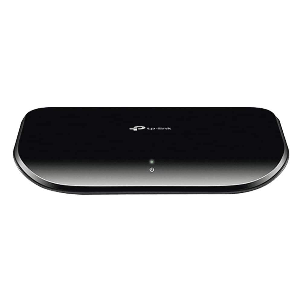 TP-Link Switch de Red Gigabit TL-SG1005D - 5 Puertos RJ45 Gigabit - Plug and Play - Ahorro de Energía - Diseño Compacto - para Hogar y Oficina