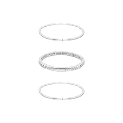 Nine West Pulsera Plateada para Mujer