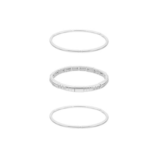 Nine West Pulsera Plateada para Mujer