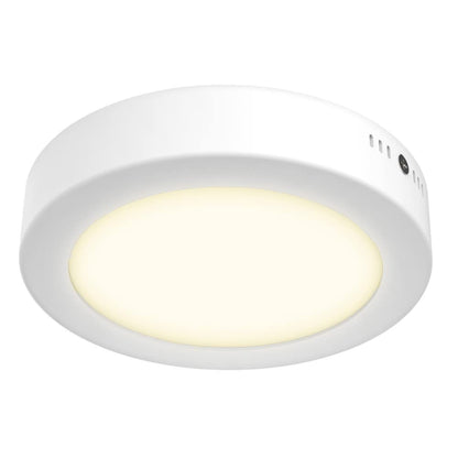 Kit de 3 focos LED Inteligentes,Tecnolite KIT GLOW SMART, CCT Atenuble, Base E27, WiFi, Lámpara LED Interior de Techo,Lampara Interior Empotrado, Modelo,Color: Blanco.