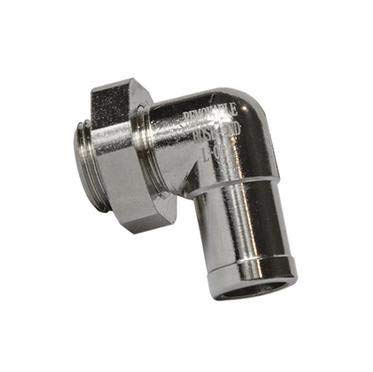 EZ Oil Drain Valve Válvula de Drenaje de Aceite con Extremo de Manguera Extraible en Forma de L, 14 mm-1.5, Plateado, EZ-106RL