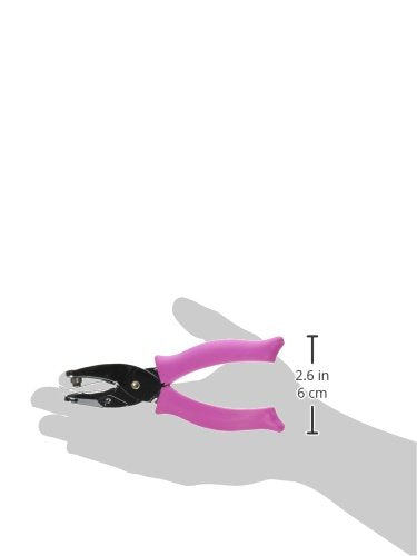 Fiskars - Perforadora de mano con forma de corazón (1/4"), Rosado, Corazón, 1