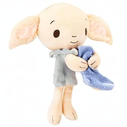 Harry Potter Dobby - Peluche de Peluche para niños, el Adorable Elfo de la casa con su icónico calcetín para bebés, niños pequeños y niños, 15 Pulgadas