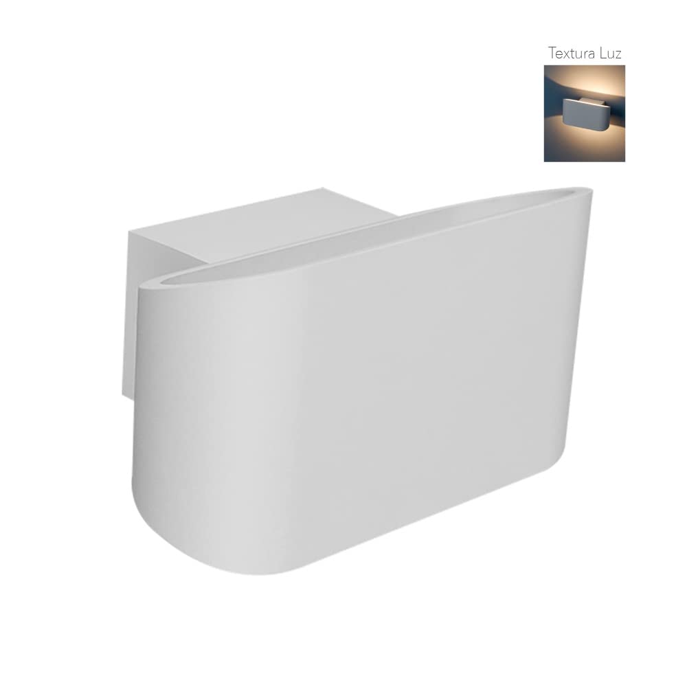 Tecnolite TLLED-402/7W/30B Luminario Pared Led, 3000K, Blanco 100-240