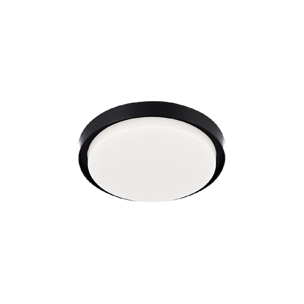 Tecnolite Lámpara Plafón LED 24 W - Luz de Día, IP54, IK05, Lámpara de Techo de Sobreponer Redonda, LED integrado