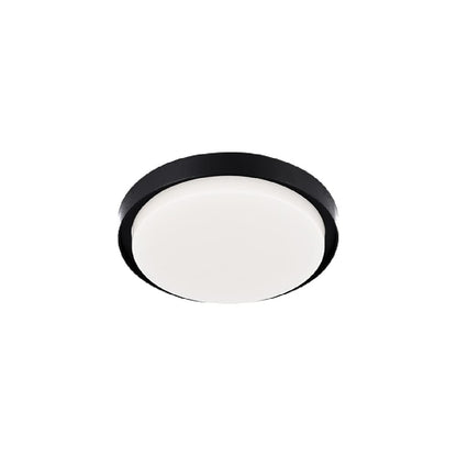 Tecnolite Lámpara Plafón LED 24 W - Luz de Día, IP54, IK05, Lámpara de Techo de Sobreponer Redonda, LED integrado