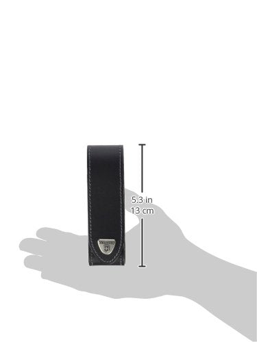 Victorinox Funda de Piel Pequeño para Ranger Grip para Cinturón, Negra