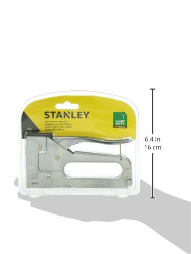 STANLEY Engrapadora Cromada Uso Ligero, TR45