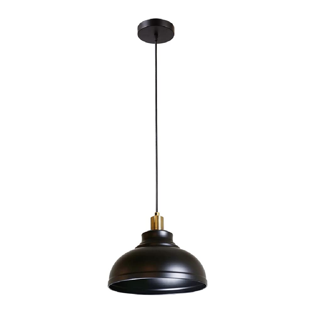 Tecnolite Lámpara Colgante de Metal 1.50 m de Altura, Potencia Máx. 60 W, 1 Base E27, No incluye foco
