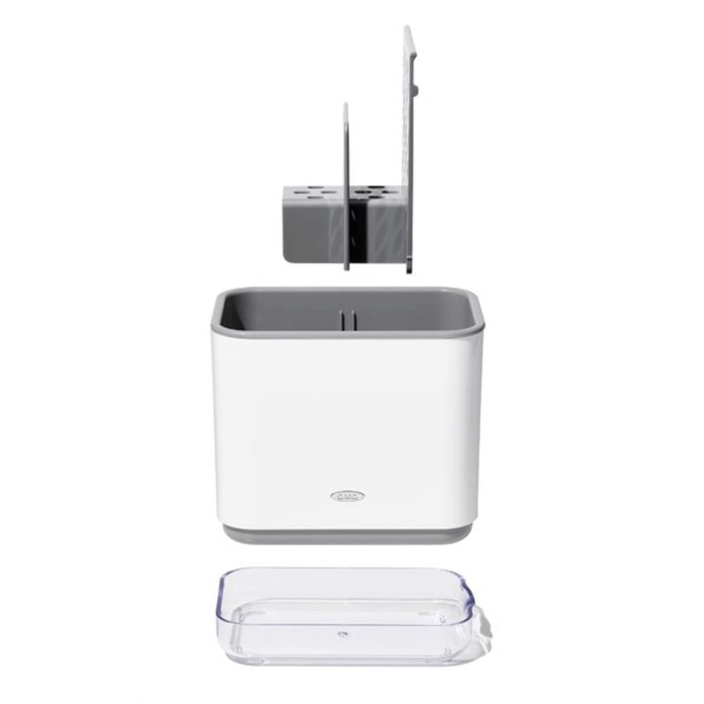 OXO Good Grips - Organizador de Lavabo, Color Blanco