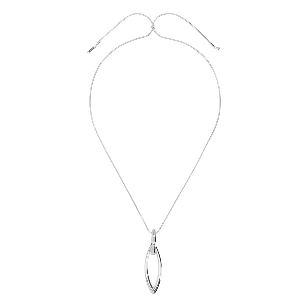 Nine West Collar Plateado Para Mujer