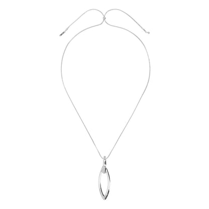 Nine West Collar Plateado Para Mujer