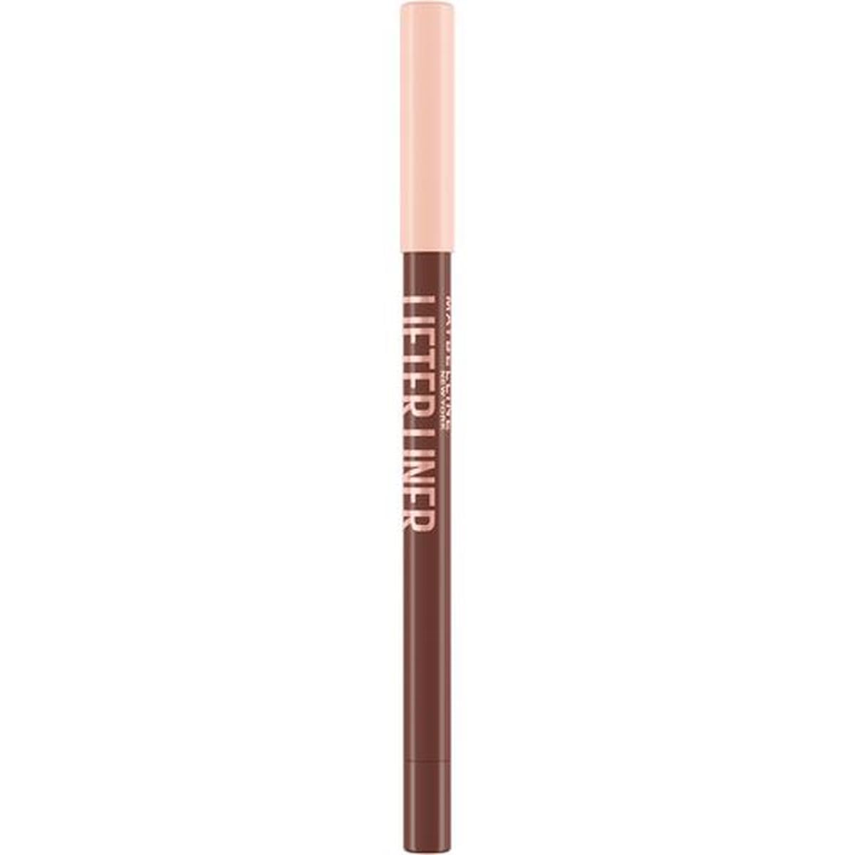 Maybelline Lifter Liner Delineador de Labios con Ácido Hialurónico, Textura Cremosa de Larga Duración, Punta Fina Ultra Precisa, Enriquecido con Aceite de Jojoba, Tono Cross the Line