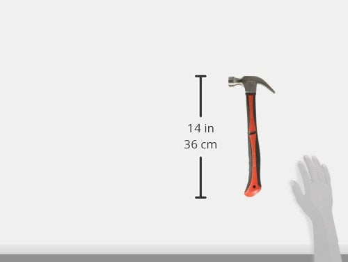 Santul 7046 Martillo, 16 Oz, Uña Curva, Mango de Fibra de Vidrio