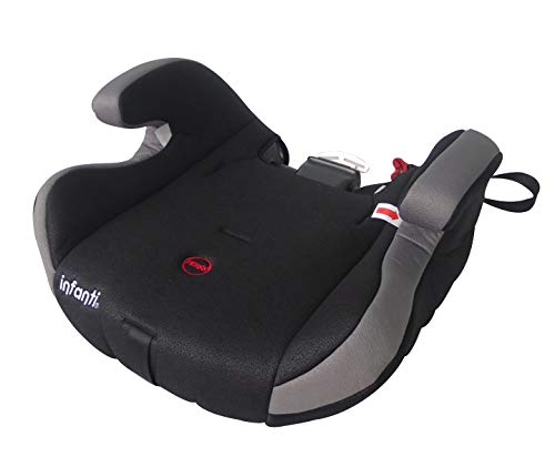 INFANTI | Asiento para Bebe Carro Portabebe TRACK-FIT | Autoasiento para Bebe | Booster Car Seat | Respaldo Desmontable | Desde 9 kg a 36 kg | Color Gris