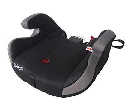 INFANTI | Asiento para Bebe Carro Portabebe TRACK-FIT | Autoasiento para Bebe | Booster Car Seat | Respaldo Desmontable | Desde 9 kg a 36 kg | Color Gris