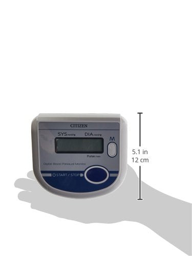 Citizen CH-452 Medidor de Presión Arterial, blanco/azul