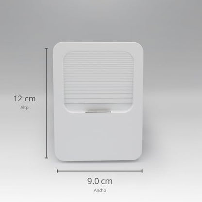 Luminaria Winled de Cortesia Blanco Frío 6500K, Potencia de 2w, 88 Lúmenes, Policarbonato de alta resistencia para uso en exterior, Apertura de 75°