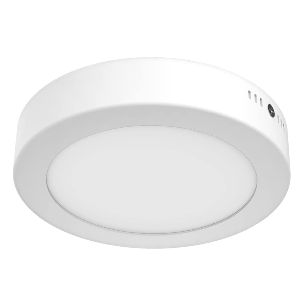 Lámpara LED, Lámpara LED para Sobreponer, Color Blanco, 12 W, Luz De Día 6 500 k, Tecnolite, Downlight LED + Lámpara LED Interior, 6 W, Luz de Día 6 500 k, 100-240 V, 350 lm, Color Blanco