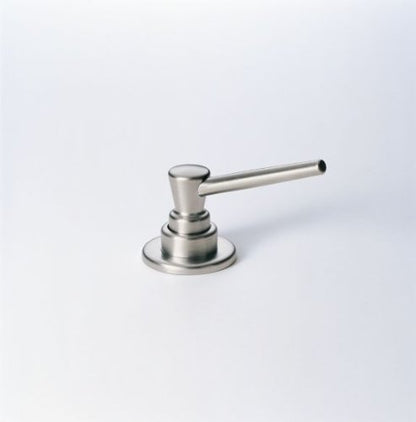 Delta Faucet - Dispensador de jabón y loción de níquel cepillado, dispensador de jabón para encimera, dispensador de jabón para montaje en cubierta de llenado superior, acero inoxidable RP1001SS