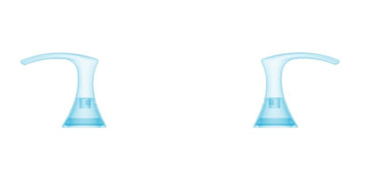 URREA YZ Juego de Manerales Grandes YAZ con Chapetón, Manerales Moderno para Regadera, Acabado Cromo