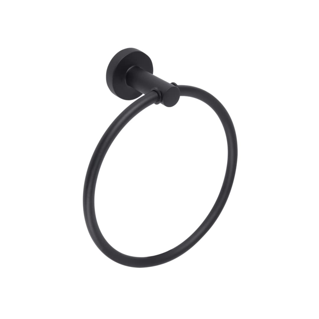 DICA 3200.2 Juego Completo de Accesorios de 6 Piezas para baño, Acabado Negro Mate