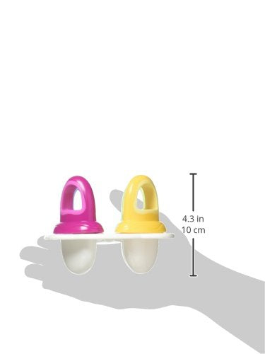 Nuby Garden Fresh Fruitsicle Frozen Bandeja para Paletas, Multicolor, Paquete de 1, Paquete de 1