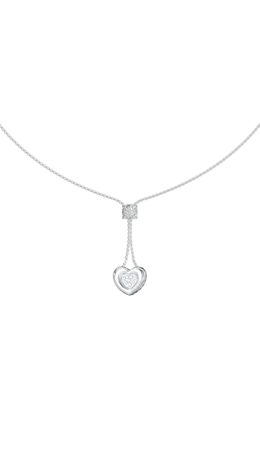 GUESS Collar para Mujer L.O.V.E. color Plata