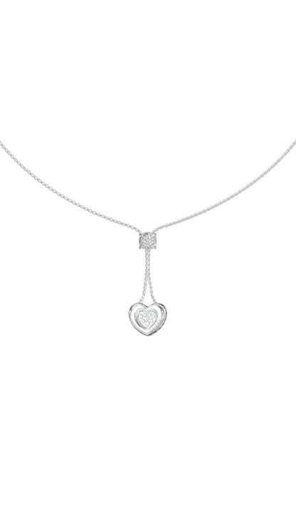 GUESS Collar para Mujer L.O.V.E. color Plata