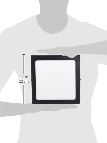 Tecnolite Lámpara Plafón LED de Sobreponer 18 W, Luz de Día, Interiores, No atenuable, LED integrado
