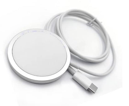 Cargador inalámbrico magnético rápido QI de 15 W con USB-C Compatible con Cargador inalámbrico MagSafe para iPhone 13/13 Mini/13Pro/13Pro MAX/iPhone 12/12 Mini/12Pro MAX