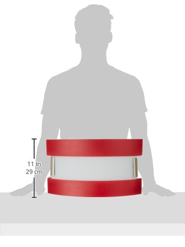 Gamalux MD8237/2 Red Candil de Cristal cortado, 2 Luces