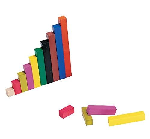 hand2mind Juego de Introducción de Regletas de Espuma Cuisenaire