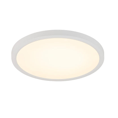Tecnolite - Lámpara de Techo LED 28 W, Luz Blanca y Potencia Ajustable, Empotrada y Sobreponer