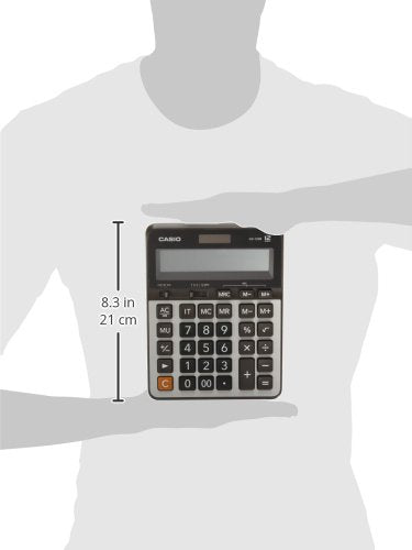 Casio GX-120B-W-DC Calculadora de Escritorio, Color Gris