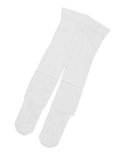 Danzinatta Mallas con Pie para Ballet Niña - CH-M - Blanco
