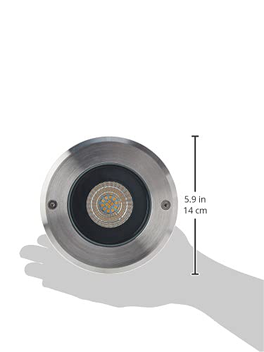 Tecnolite Lampara Empotrada en piso Satin 14W Luz suave cálida HLED-653/30