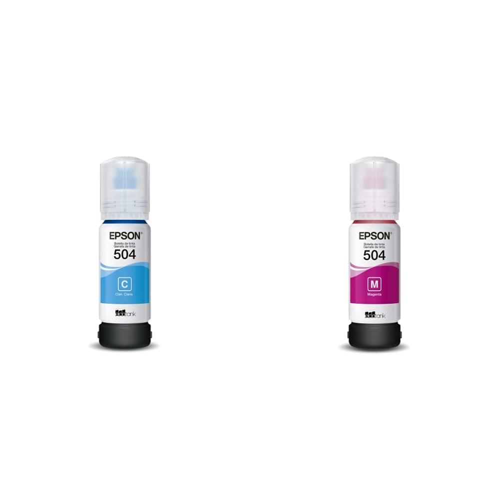 Epson Botella de Tinta Ecofit para Impresoras Serie L - Cian - Botella De Tinta + Botella Magenta