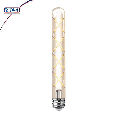 FOCO LED - AKSI - VINTAGE, Ampolleta "X4", Consume 8W, DIMEABLE, E27 - led solar lampara exterior jardín focos techo luces luz foco de plafón pared solares iluminación lámparas piscina sensor acuario cocina aplique placas bombillas maceta piedras plafones