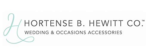 Hortense B. Hewitt Accesorios de boda para servir tartas y cuchillos, diseño de corazón elegante