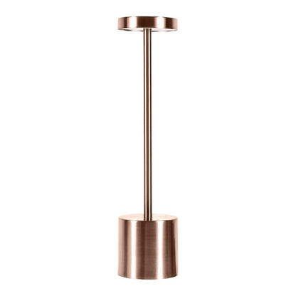 Tecnolite - Lámpara de Mesa LED 3 W Portátil, Recargable, Luz Blanca Ajustable y Atenuable Táctil, Lámpara Interior para Restaurante