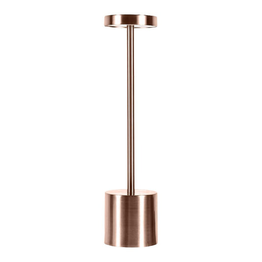 Tecnolite - Lámpara de Mesa LED 3 W Portátil, Recargable, Luz Blanca Ajustable y Atenuable Táctil, Lámpara Interior para Restaurante