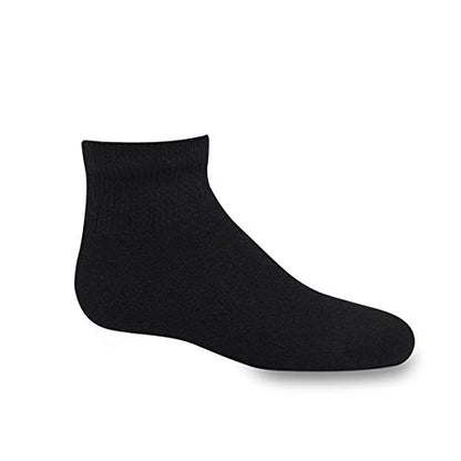 Hanes Big Boys' Classics Ankle Socks, White