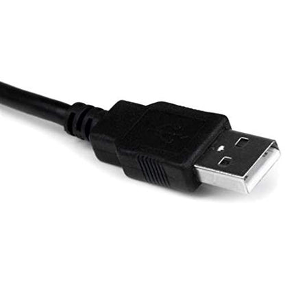 StarTech ICUSB232PRO Cable USB a Puerto Serie Serial RS232 con Retención del Puerto de Asignación COM, 1x DB9 Macho, 1x USB A Macho, 0.3m