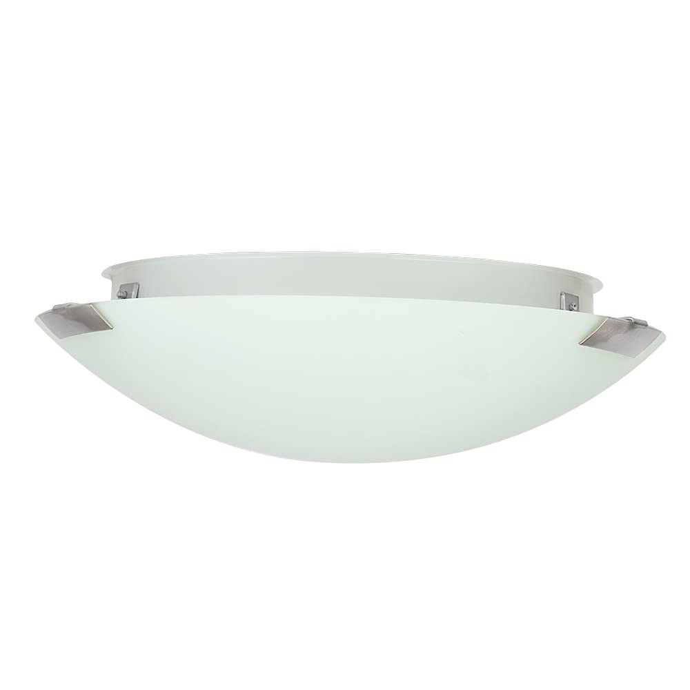 Tecnolite Lámpara de Interior para Sobreponer H-3060/S, Base E27, Satinado